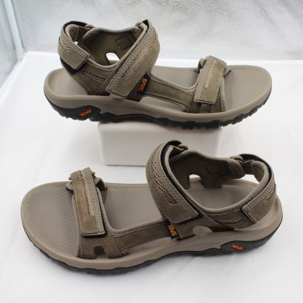 Teva Hudson Men’s Sandals Size 11 Bungee Cord Suede Hiking Sport Strappy EUC